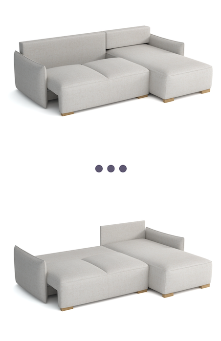 Focus Corner Sofa Bed