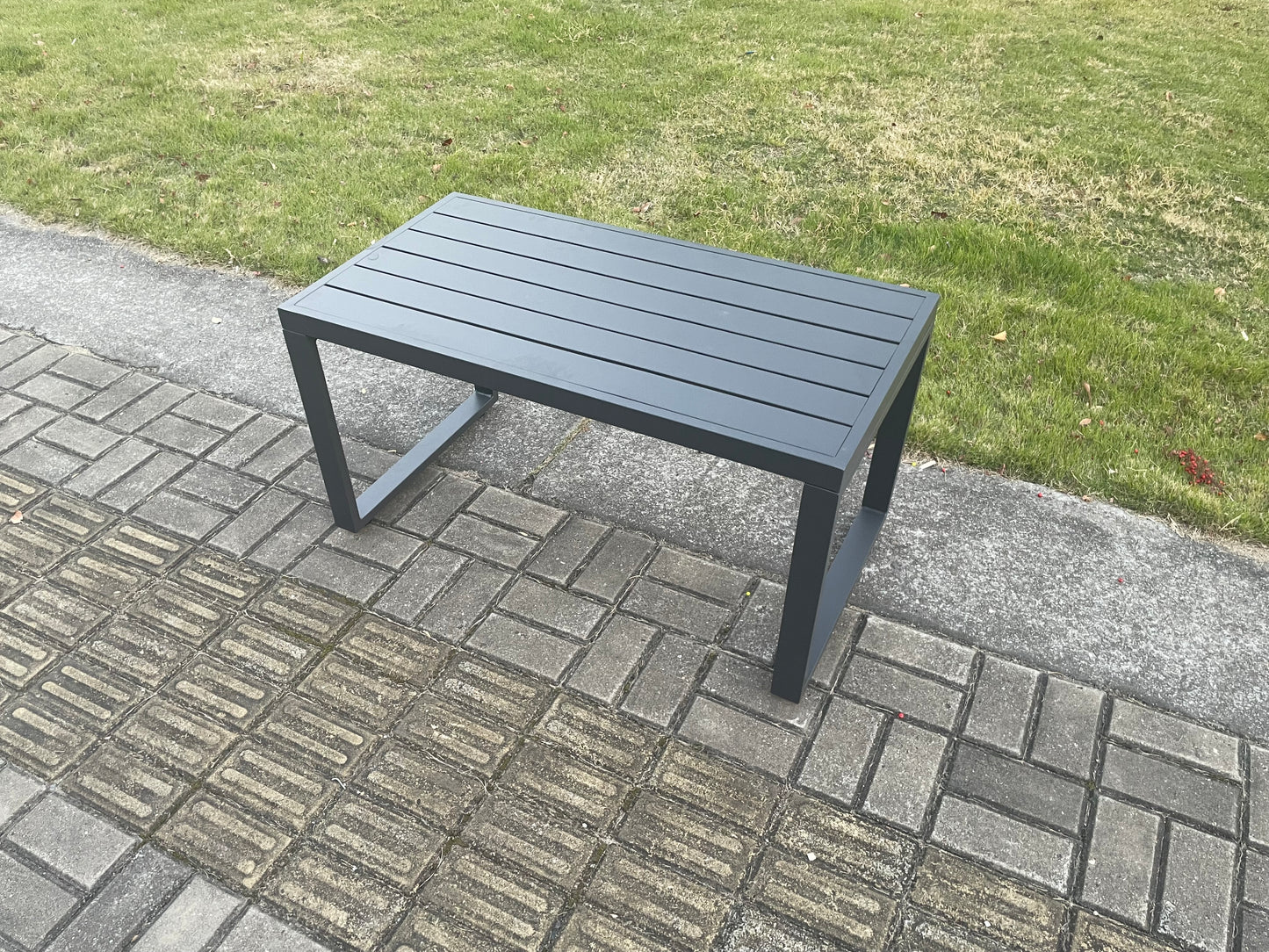 Aluminium patio outdoor garden furniture lounge sofa set 