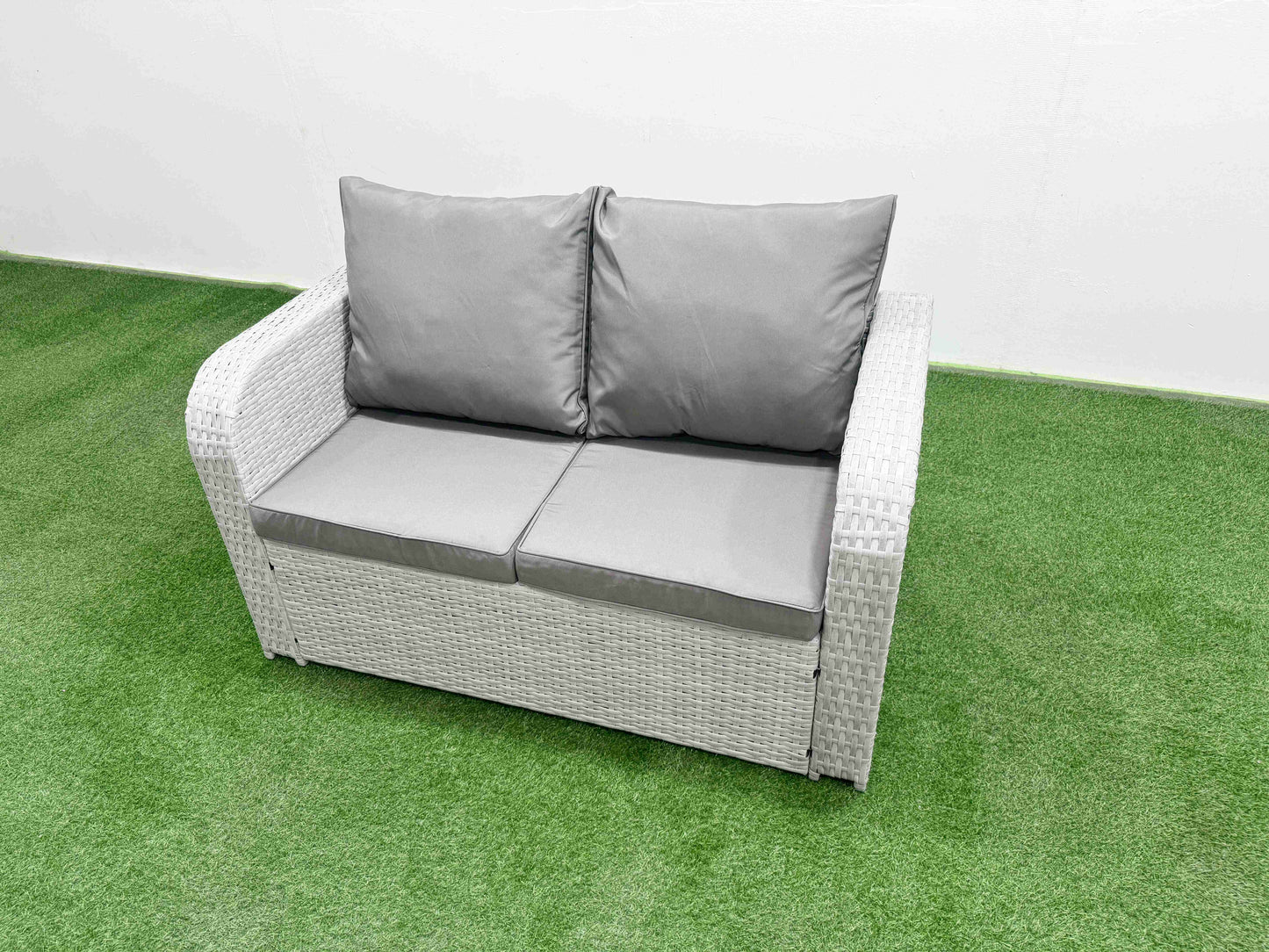 6-Piece Patio PE Wicker Rattan Furniture Set