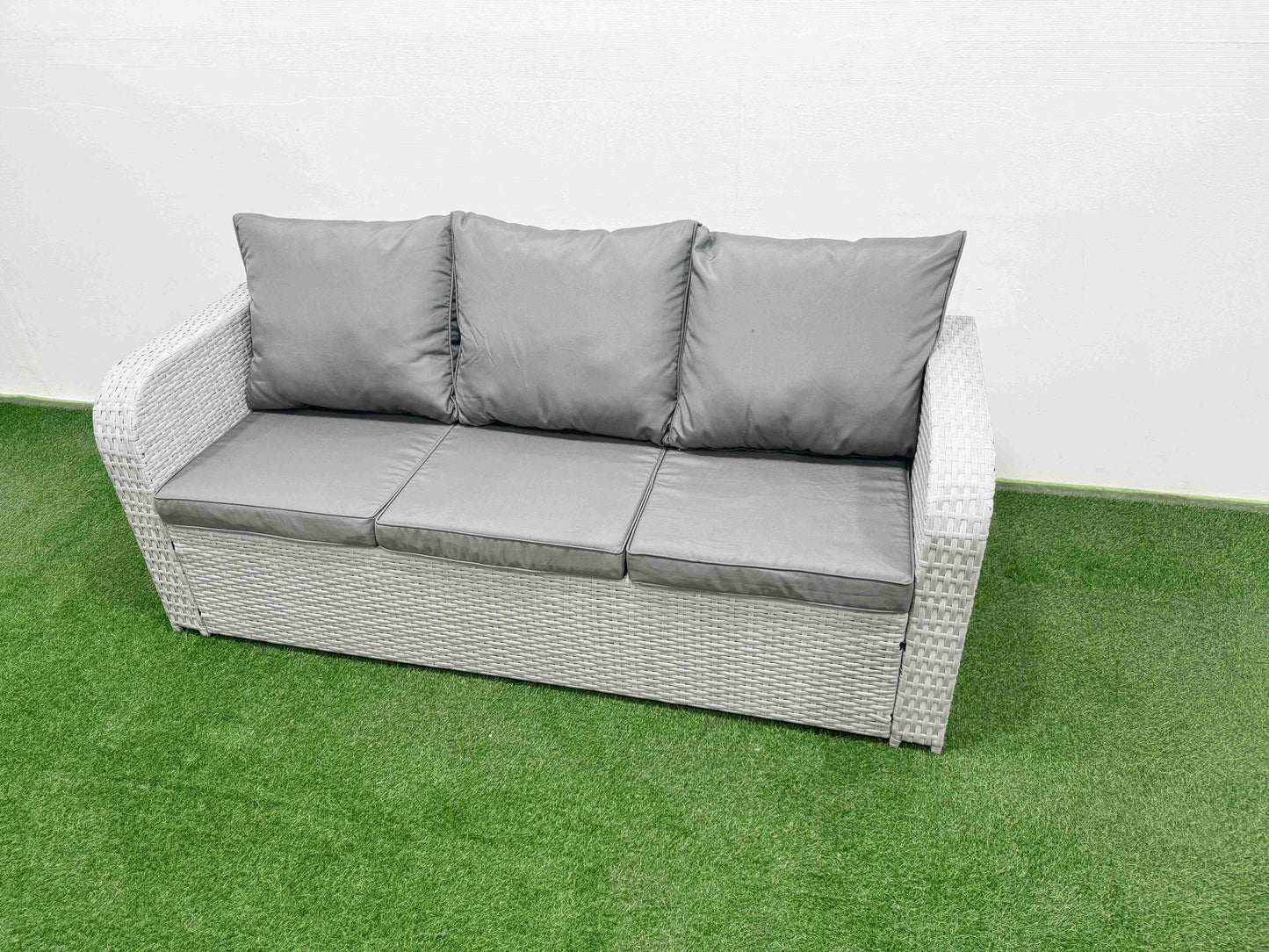 6-Piece Patio PE Wicker Rattan Furniture Set