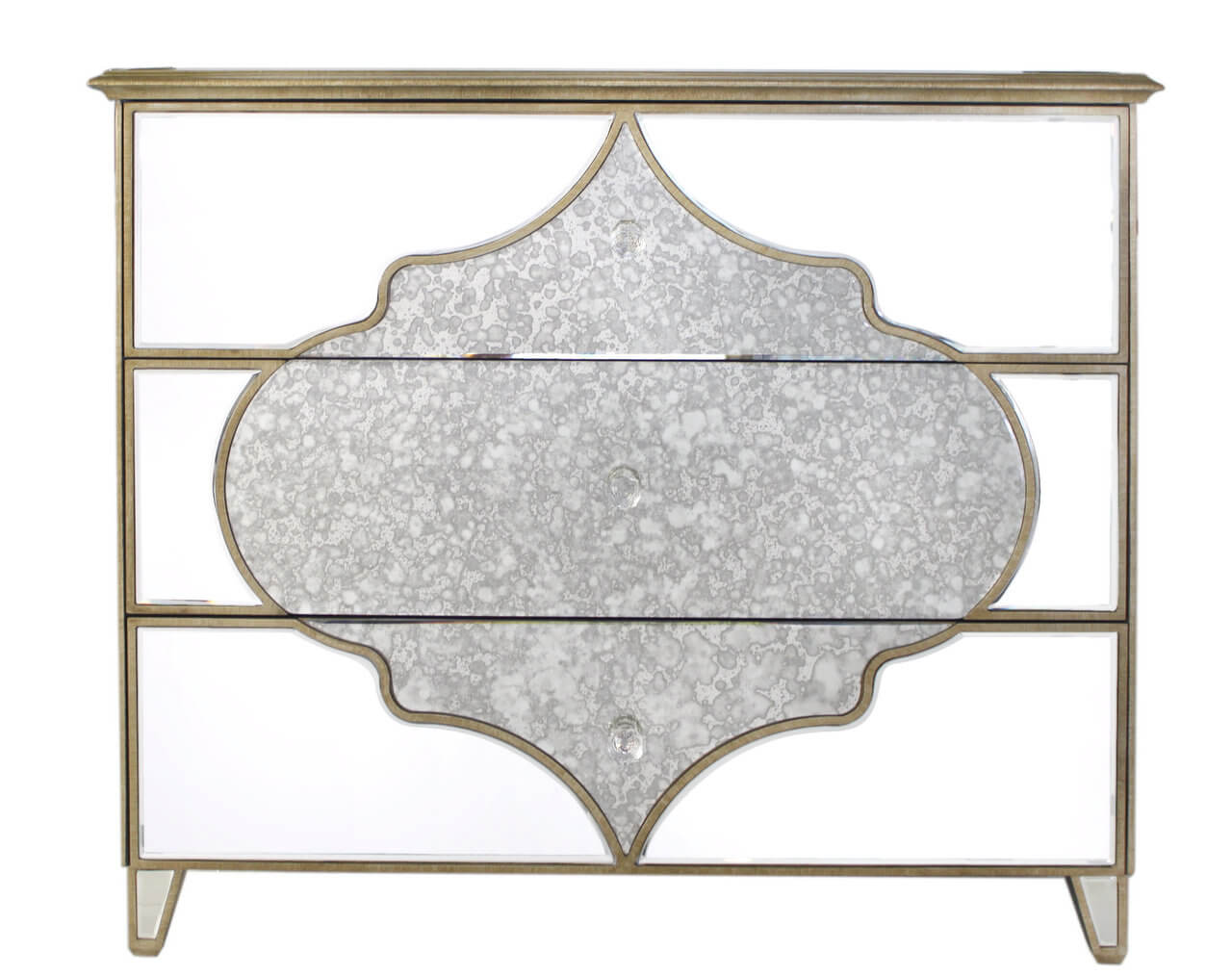 Gatsby Mirrored 3 Drawer Chest