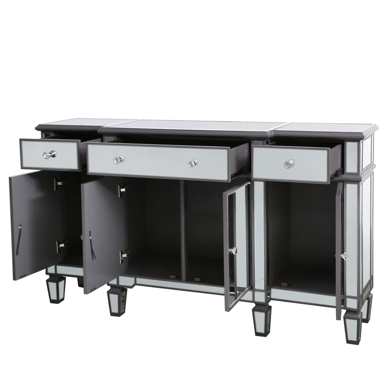Lexi 3 Drawer 4 Door Side Cabinet