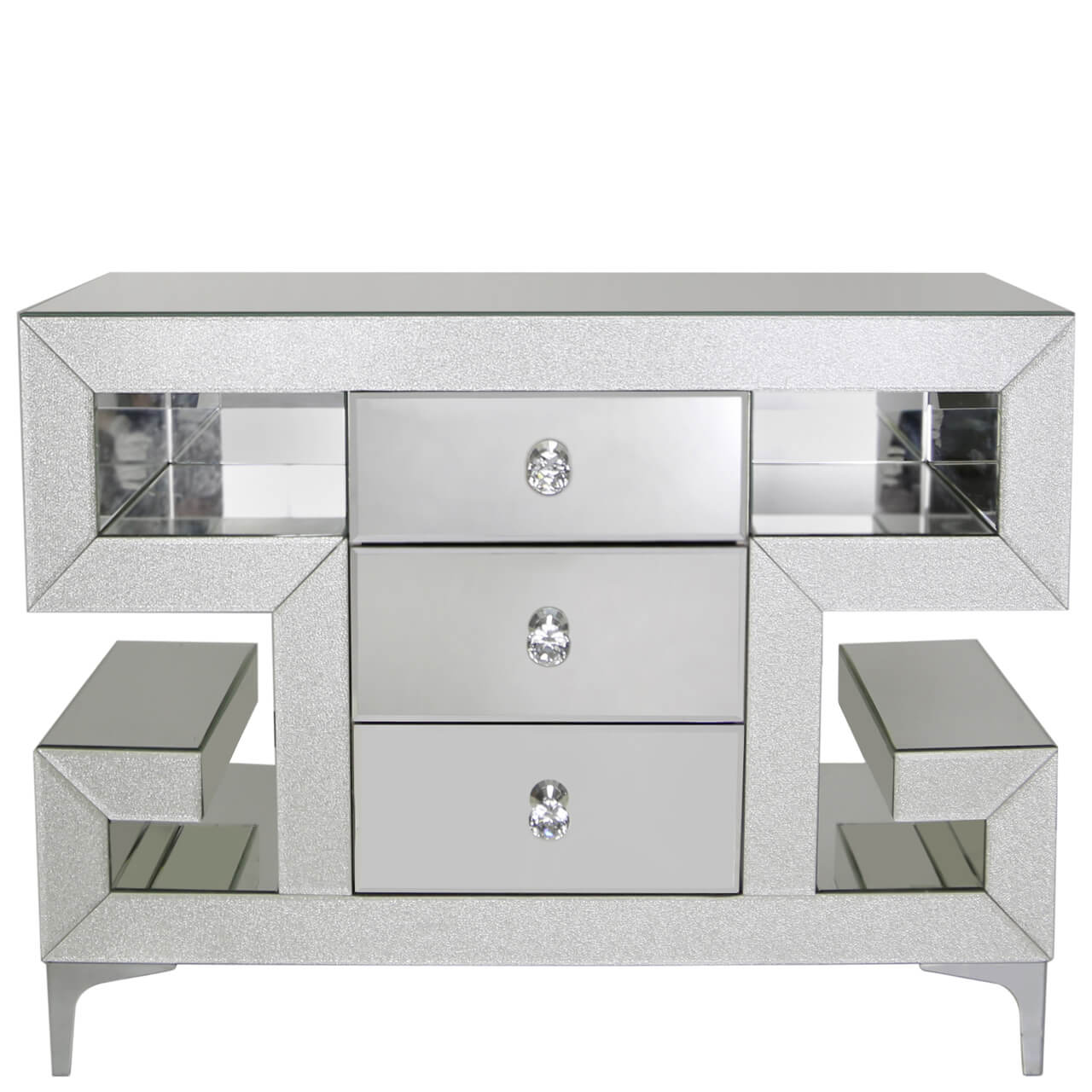 Sparkle Champagne 3 Drawer Cabinet