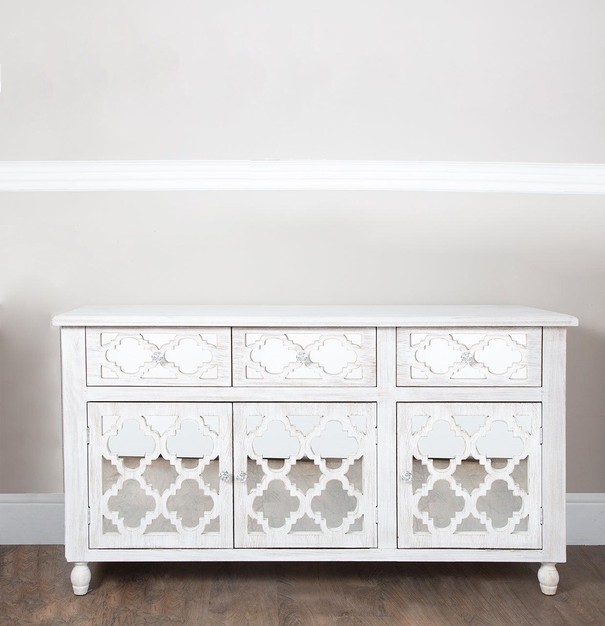 The Harvey Beach 3 Door Cabinet