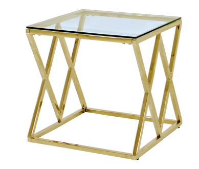 Beverly Gold End Table