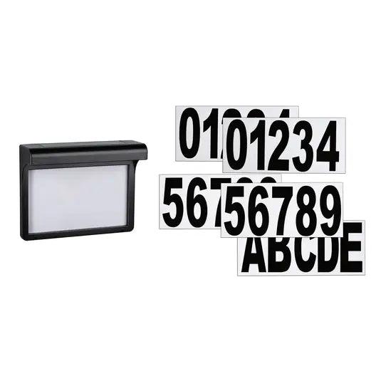 Door Number Solar Light
