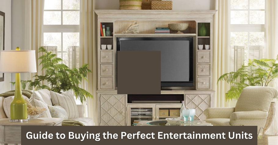 Guide to Buying the Perfect Entertainment Units