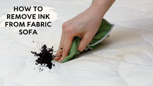 How to Remove ink From Fabric Sofa
