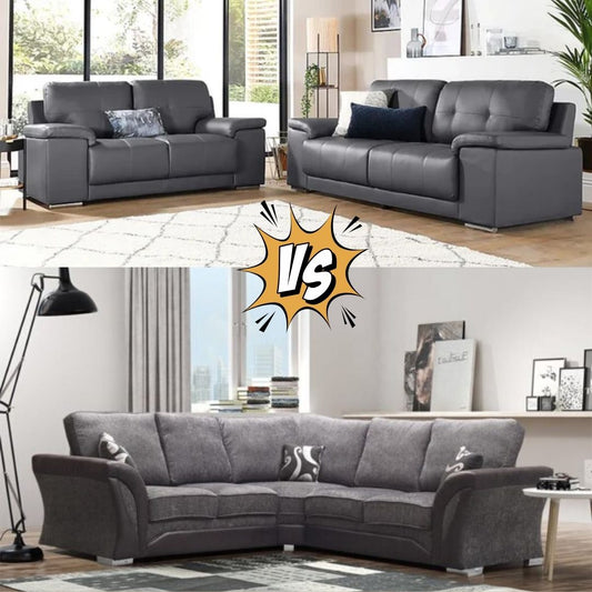 Leather vs Fabric Sofa