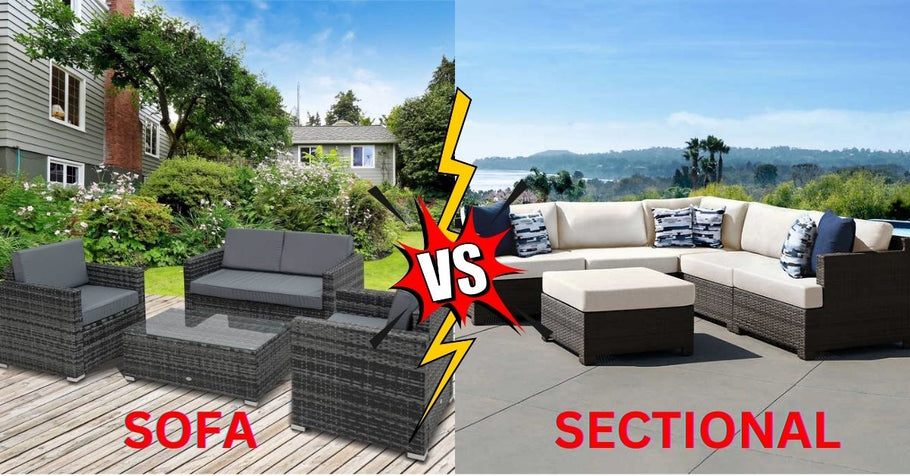 A Comparative Guide to Outdoor Sofas vs Outdoor Sectionals