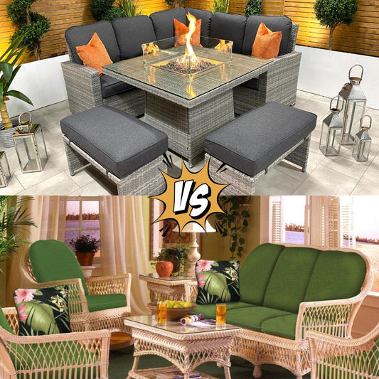 Rattan Vs Wicker- What's the Difference