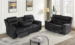 ARMANO LEATHER RECLINING SOFA