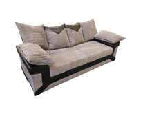Dion Grey 3 & 3 Sofa
