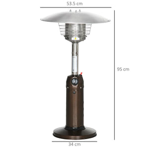 Outdoor Gas Patio Heater with Tip-over Protection