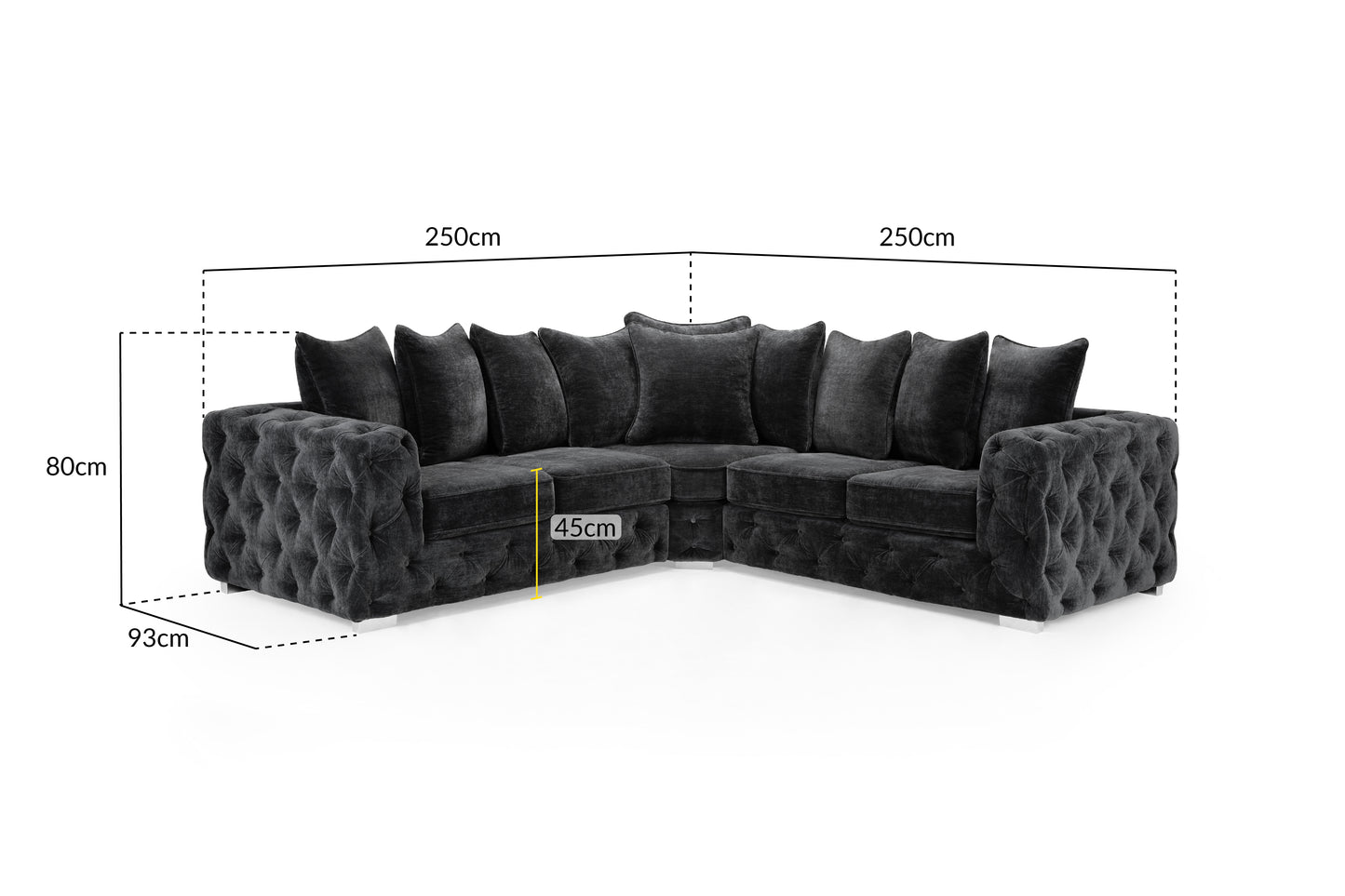 Ankara_Sofa Large corner dimensions
