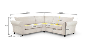 Ashley Large Corner Sofa Dimensions