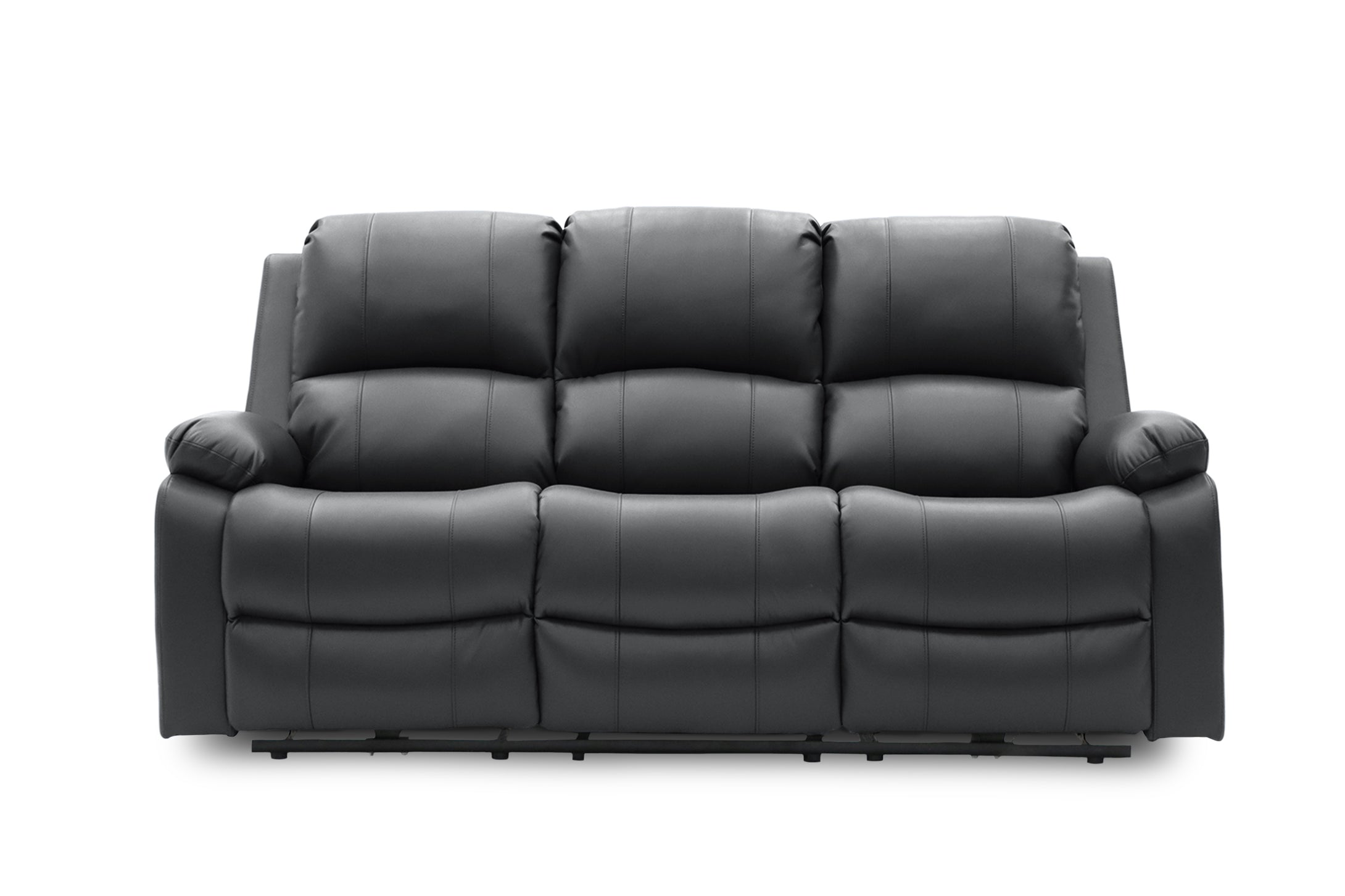 Axel Black Electric Recliner Sofa 