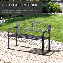 Outsunny Metal Frame Bench