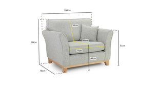 Delta Sofa Dimensions