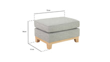 Delta Sofa foot stool