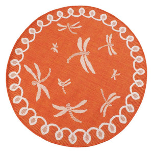 Terrace Outdoor Dragonfly Rug