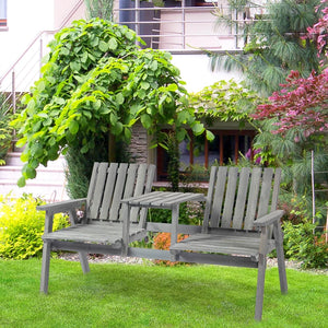 Antique Loveseat - 2-Seater Garden Bench For Lawn