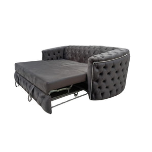 Toronto 3 Seater Sofa Bed |Grey Fabric Corner Sofa Bed