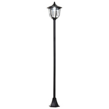 Outdoor Garden Solar Post Lamp Sensor LED Light 