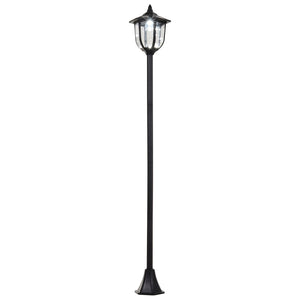 Outdoor Garden Solar Post Lamp Sensor LED Light 