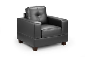 Jerry Sofa Black Armchair