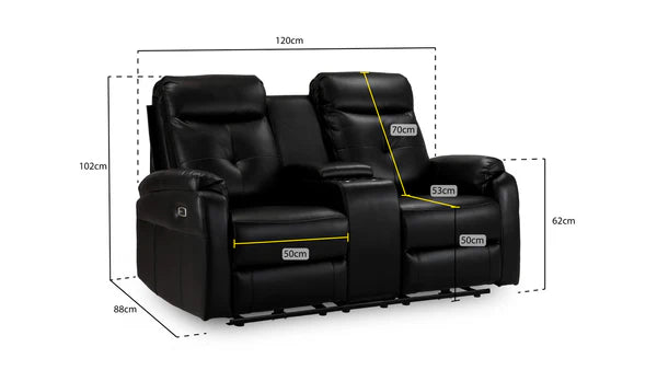 Jonas Electric Recliner Sofa