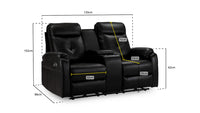 Jonas Electric Recliner Sofa