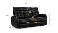 Jonas Electric Recliner Sofa