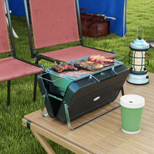 Metal Suitable-Style Portable BBQ Grill