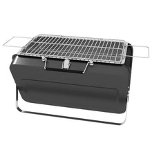 Metal Suitable-Style Portable BBQ Grill - Black