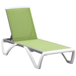 Adjustable Back Aluminium Sun Lounger