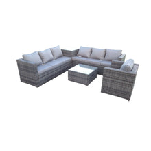 Aberdeen Grey Outdoor Rattan Garden Furniture Set