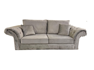 Oxford Grey 3 & 3 Sofa
