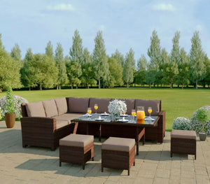 Algarve Corner Rattan Garden Furniture 