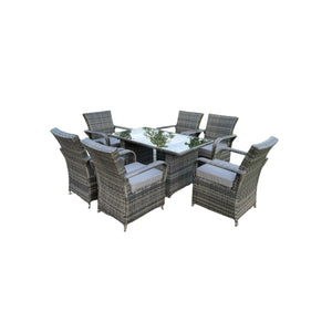 Bronte 6 Seater Garden Dining Set