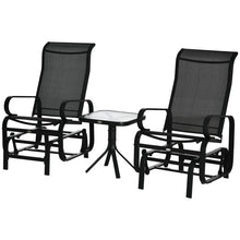 Garden Gliding Chair Set