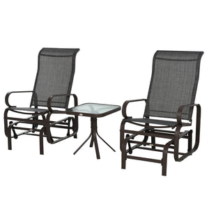 Garden Gliding Chair Set