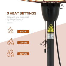 Infrared Outdoor Electric Heater with Pull Switch