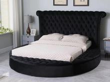 Round Bed- King With Mattress and Storage Box