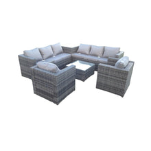 Halifax Grey Outdoor Rattan Garden Furniture Set