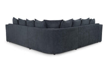 Bentley Corner Sofa Suite Charcoal | Fabric Corner Sofa