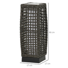 Outdoor Rattan Solar Lantern