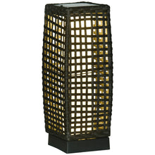 Outdoor Rattan Solar Lantern