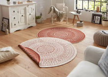 Twin Reversible Circles Indoor Outdoor Rug