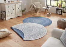 Twin Reversible Circles Indoor Outdoor Rug